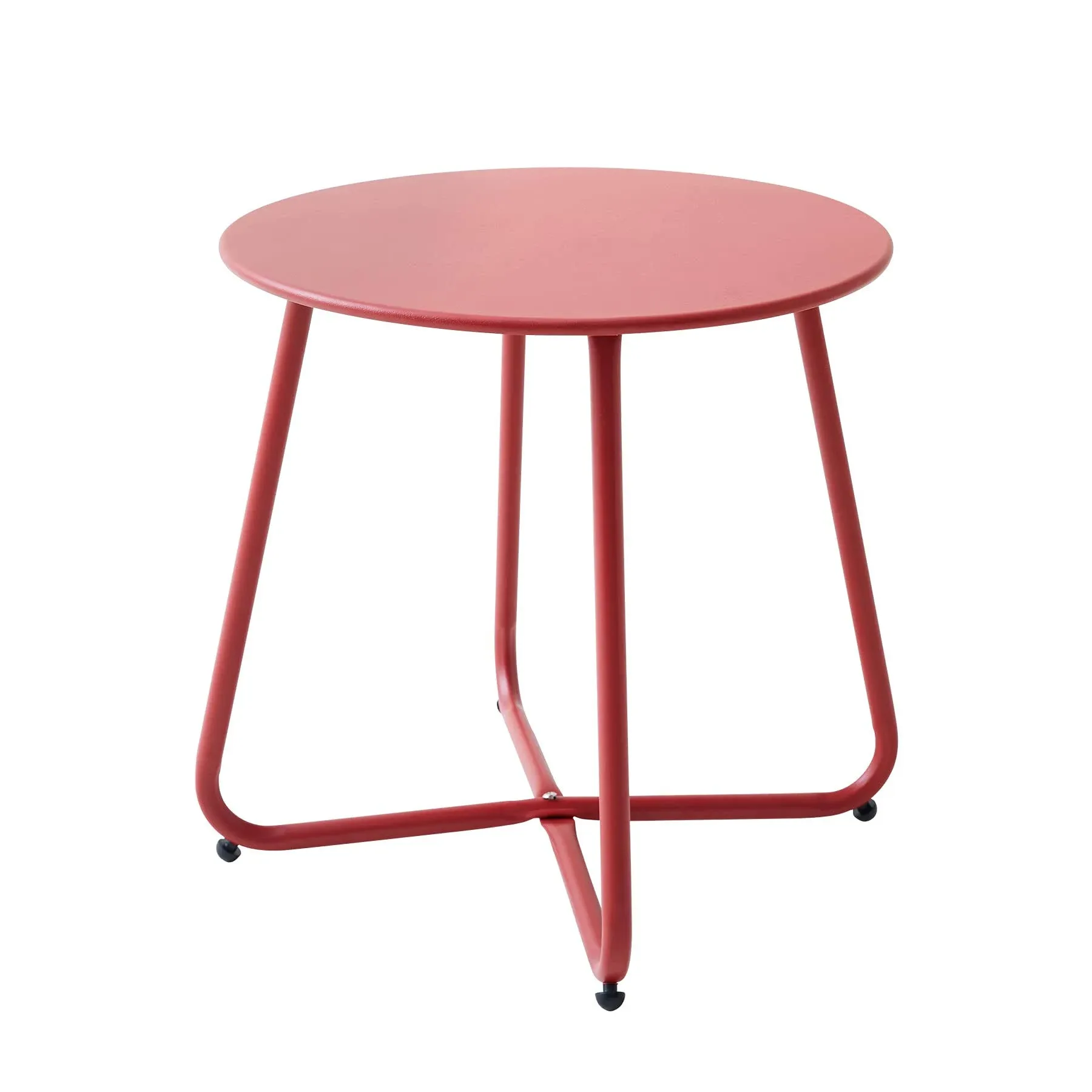 Outdoor Weather-Resistant Round Side Table