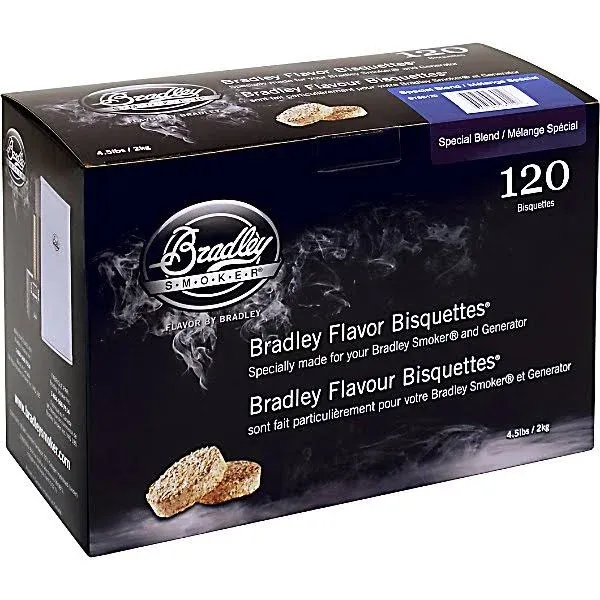 Bradley Smoker Bisquettes 120 Pack - Special Blend