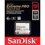 SanDisk SDCFSP-512G-G46D Extreme Pro 512gb CFast 2.0 Memory Card