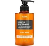 Kundal Honey & Macadamia, Body Wash, BlackBerry Bay, 16.9 fl oz (500 ml)