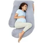 Momcozy Pregnancy Pillows for Sleeping U Shaped Full Body Maternity Pillow