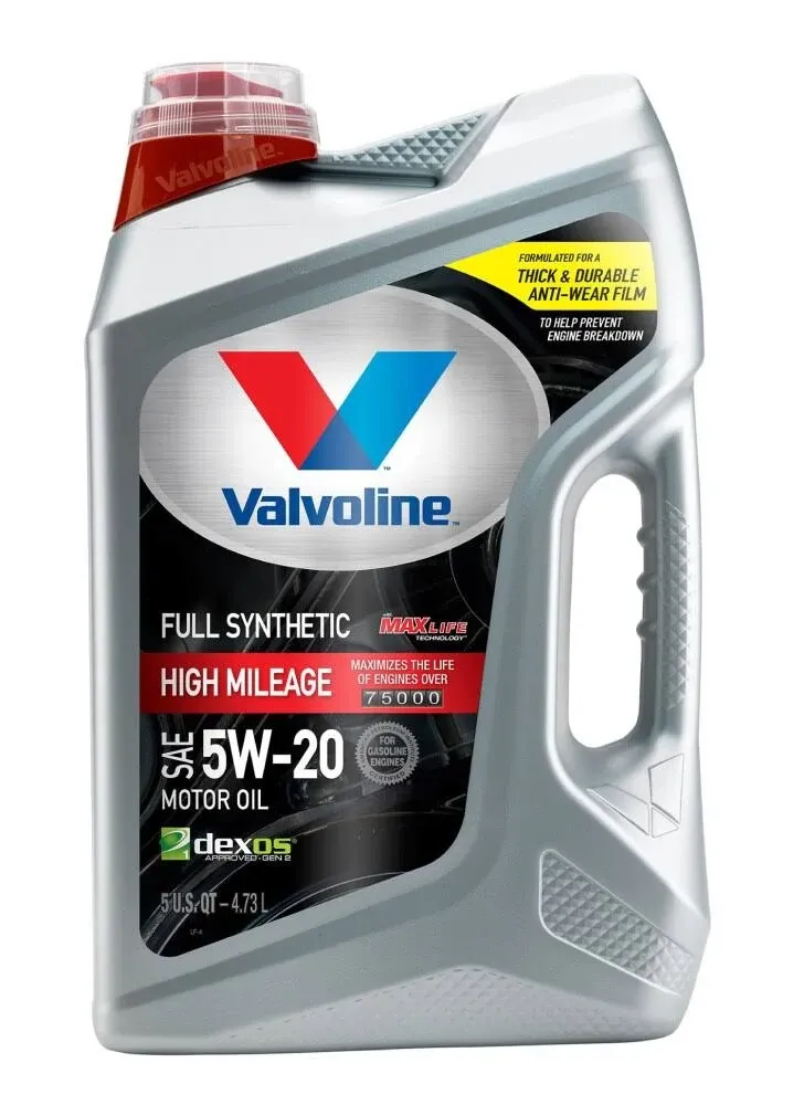 Valvoline Full Synthetic High Mileage MaxLife Motor Oil