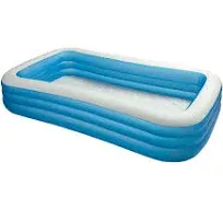 Swim Center® Aqua Inflatable Family Pool