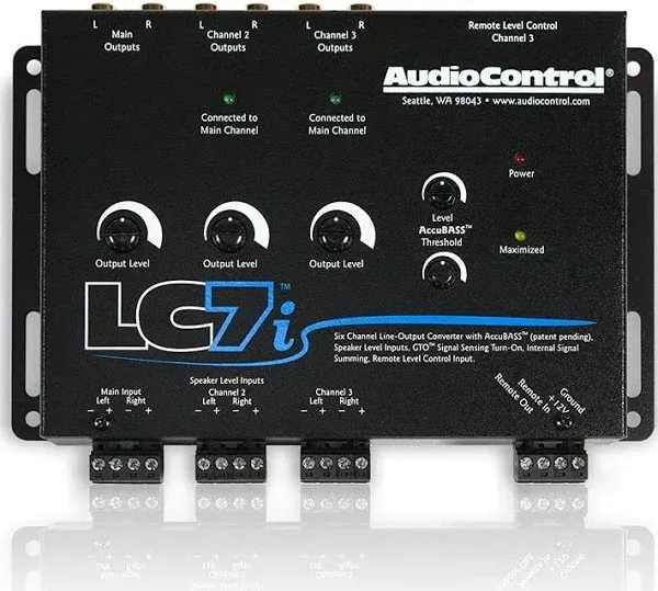 AudioControl LC7i 6-Channel Line Output Converter