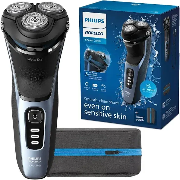 Philips Norelco 3600 Wet or Dry Electric Shaver