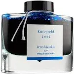 Pilot Iroshizuku Shin-Kai Deep Sea Bottled Fountain Pen Ink