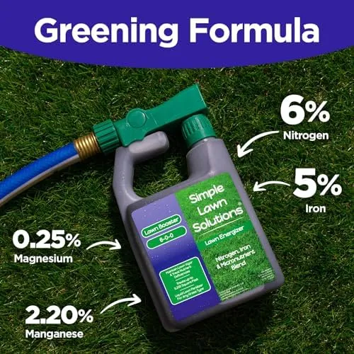 Lawn Energizer - Liquid Fertilizer Booster - Deeper Green - 32 Oz