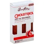 Queen Helene Cholesterol Hot Oil Treatment 3 Resealable Tubes-Each 1oz