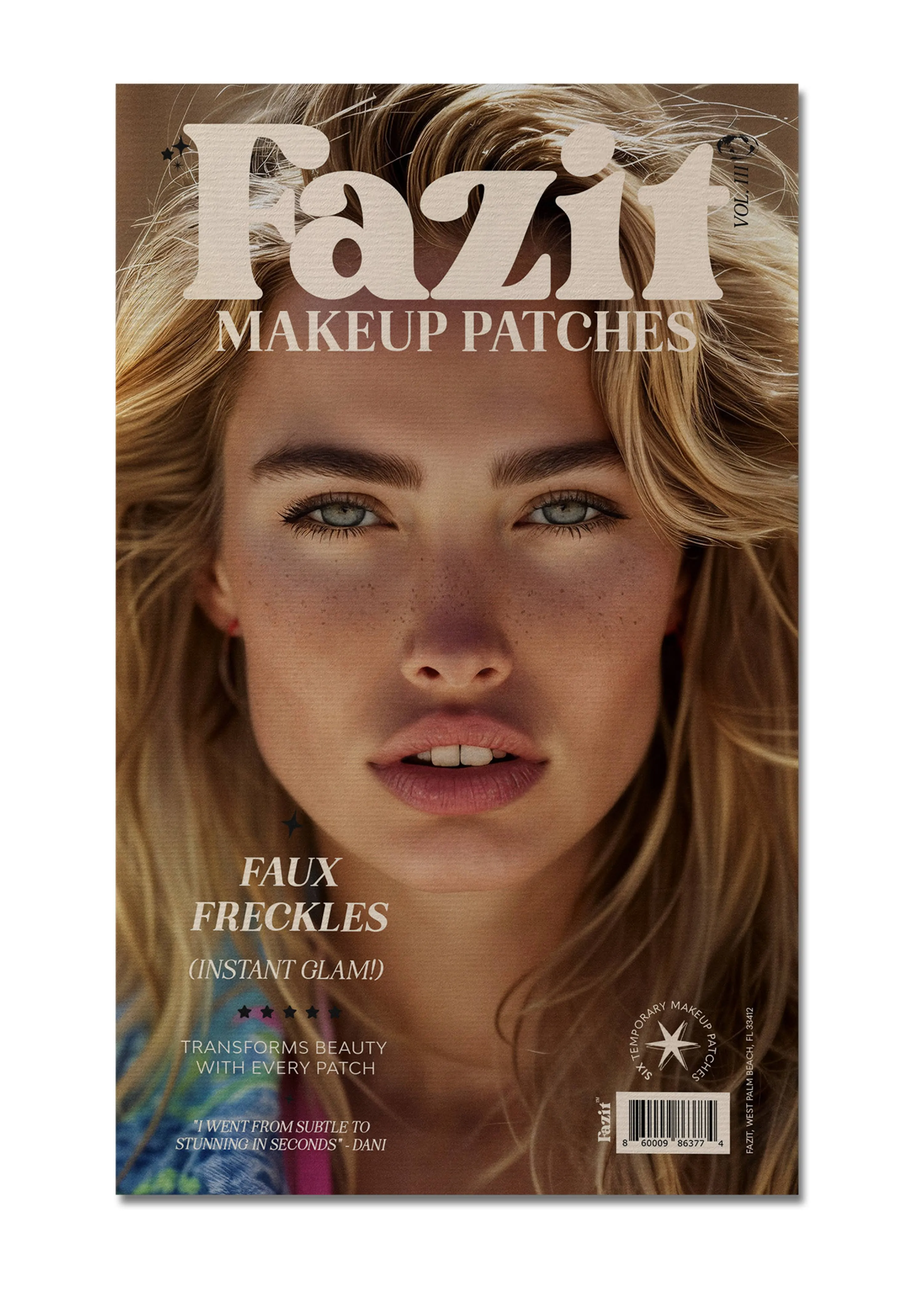 Faux Freckles Makeup Patches