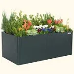 32" Extra Tall Modern 42" x 83" Metal Raised Garden Bed