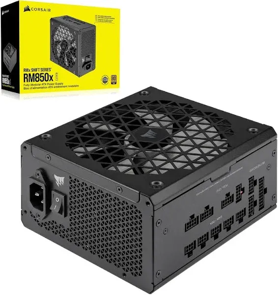 Corsair RM850x SHIFT 80 PLUS Gold Fully Modular ATX Power Supply CP9020252NA