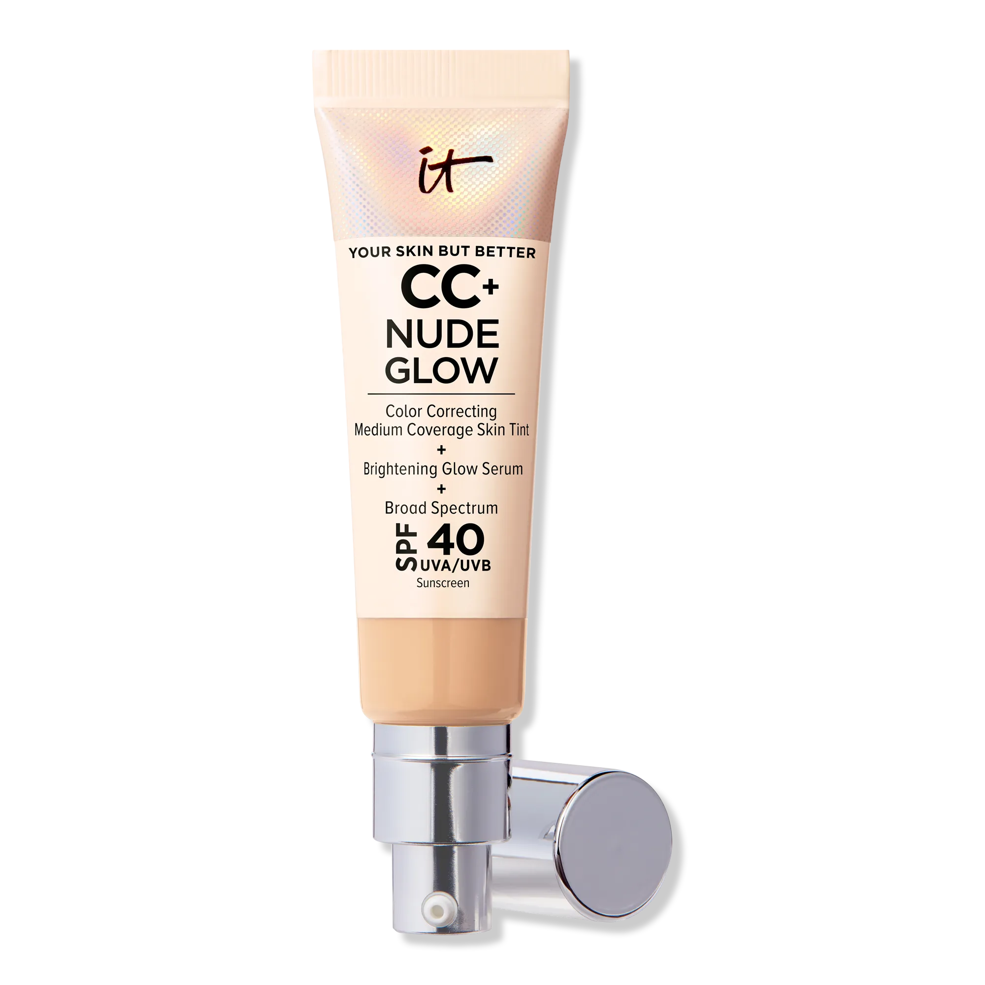 IT Cosmetics CC+ Nude Glow Lightweight Foundation + Glow Serum SPF 40