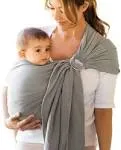 Moby Ring Sling Baby Carrier - Pewter