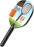 BLACK+DECKER Bug Zapper Tennis Racket, Battery Powered Zapper, Mosquito and Fly Swatter