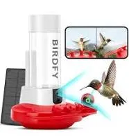 Birdfy Hummingbird Feeder with Dual Camera NI-8501