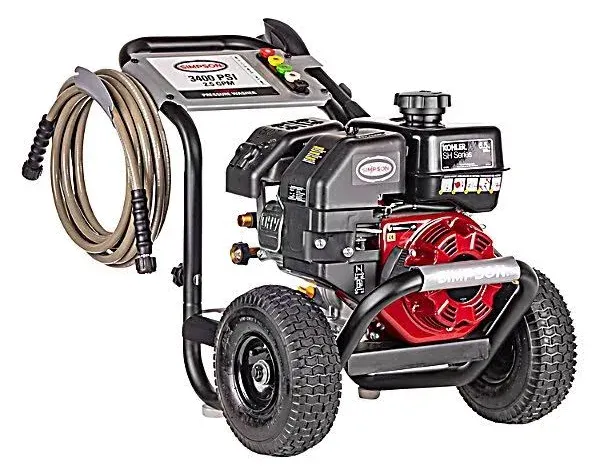 Simpson MegaShot Kohler 3400 psi Gas 2.5 GPM Pressure Washer