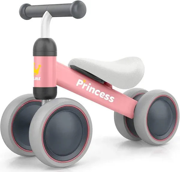 BEKILOLE Balance Bike for 1 Year Old Girl Gifts Pre-School First Bike and 1st Bi