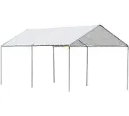 Outsunny 10'x20' Heavy Duty Galvanized Carport