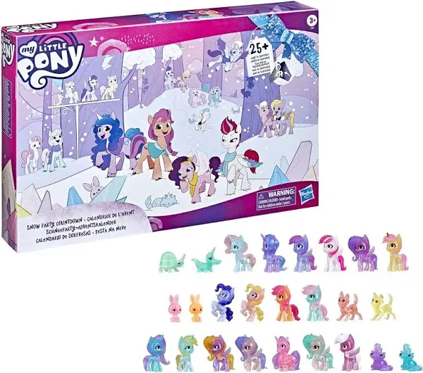 My Little Pony Snow Party Countdown Advent Calendar