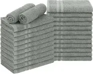 Utopia Towels Salon Towel Pack of 24 Highly Absorbent Cotton Towels for Hand