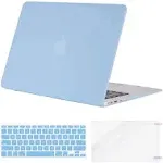 Mosiso Plastic Hard Shell Case & Keyboard Cover & Screen Protector Only Compatible with MacBook Air 13 inch (Models: A1369 & A1466, Older Version 2010