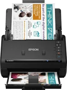 Epson WorkForce ES-500W II Desktop Document Scanner