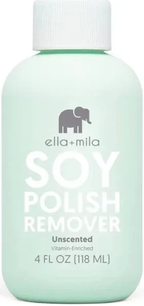 ella+mila Soy Nail Polish Remover - Lavender - 4 fl oz