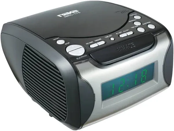 Naxa Digital Alarm Clock Radio and CD Player