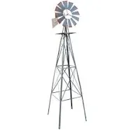 Vingli 8FT Ornamental Windmill Backyard Garden Decoration Weather Vane