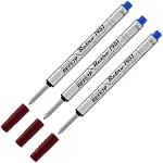 Retro 51 Tornado Capless Rollerball Refill - Blue (3 Pack)