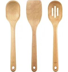 OXO 3 Piece Good Grips Wooden Turner Set