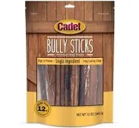 Cadet Bully Sticks Dog Treats