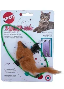 Spot A-Door-Able Bouncing Mouse Cat Toy