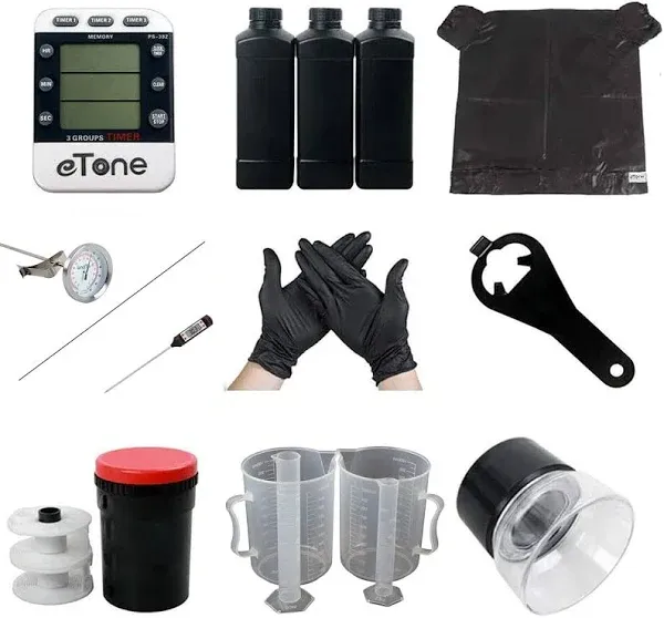 Etone Darkroom Developing Equipment Kit Film Processing 120 135 35mm Color B W Film