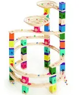 Award Winning  Quadrilla Wooden Marble Run Construction - the Cyclone