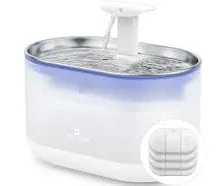 PETLIBRO Cat Water Fountain, Ultra Quiet BPA-Free Capsule &amp; Extra Filters