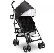 Delta Children 365 Plus Stroller - Lightweight Travel Stroller, Iron ~ NIB