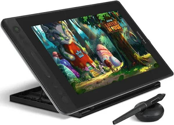 Huion Kamvas Pro 13 GT-133 Graphics Drawing Monitor with Full Lamination Screen Battery-Free Stylus 8192 Pen Pressure - 13.3 in