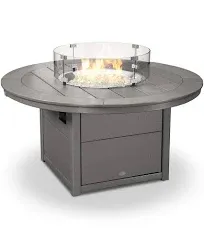 POLYWOOD Round 48" Fire Pit Table