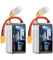 Zeee 4S Lipo Battery 14.8V 120C Graphene Battery with XT60 Plug for FPV Drone Quadcopter Helicopter Airplane RC Boat RC Car RC