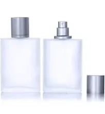 luojery 2 Pack Empty Frosted Glass Spray Perfume Atomizer