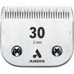 Andis UltraEdge Size 30 0.5mm 64075 Steel Chrome Finish NEW SEALED PACKAGE