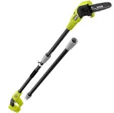 Ryobi 18V 8 in. Cordless Oil-Free Pole Saw with 1.5 Ah Battery and Charger