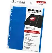 Ultimate Guard 18-Pocket Pages Side-Loading Album (Blue)