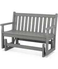 POLYWOOD Traditional Garden Glider Bench