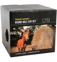 Texas Haynet - Round Bale Hay Net Slow Feed - Durable | Large Bale Haynet NEW