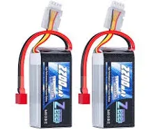 Zeee 2200mAh 11.1V 50C Shorty Pack Lipo Battery