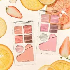 Rom&Nd Bare Layer Palette Apricot Mood