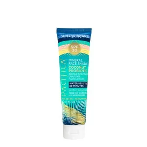 Pacifica Sun + Skincare Mineral Face Shade Coconut Probiotic SPF 30, 1.7 oz | CVS