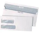 Staples Security Tinted #9 Business Envelopes 3 7/8&#034; x 8 7/8&#034; White 500/Box